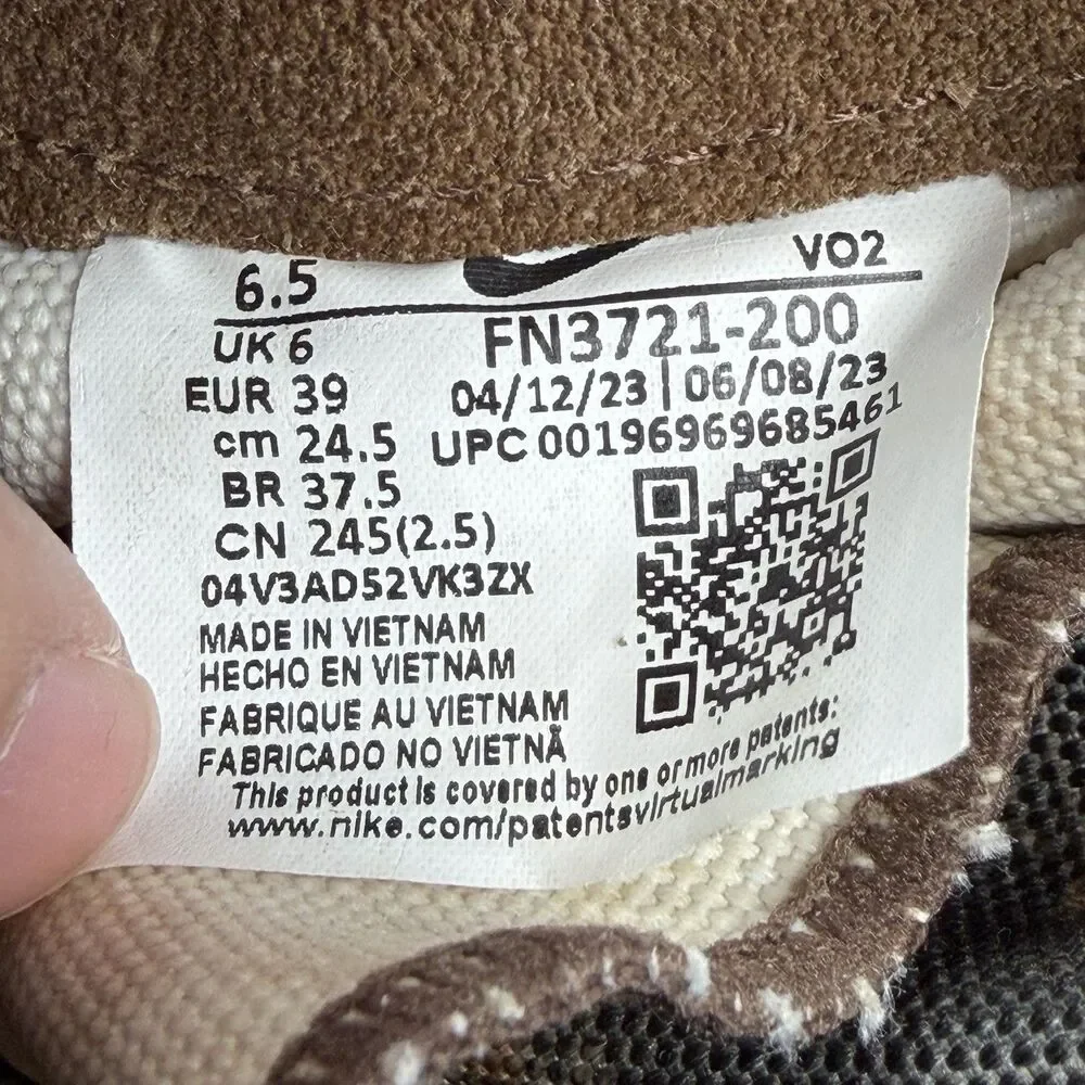 Nike Realtree x SFB B2 Suede Brown Cacao Wow Men's 6.5 FN3721-200 Combat Outdoor